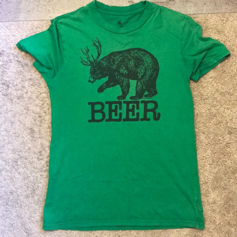 Beer/bear tee